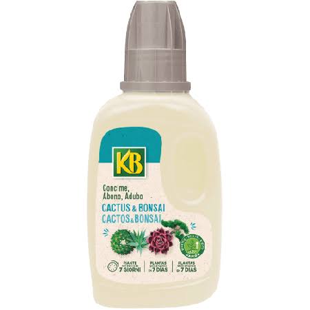 Concime liquido Cactus & Bonsai - crescita equilibrata e piante più resistenti KB 250ml