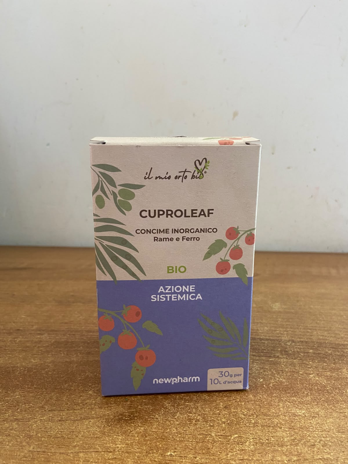 Cuproleaf Bio 250 g – Rame e Ferro Chelati ad Azione Sistemica