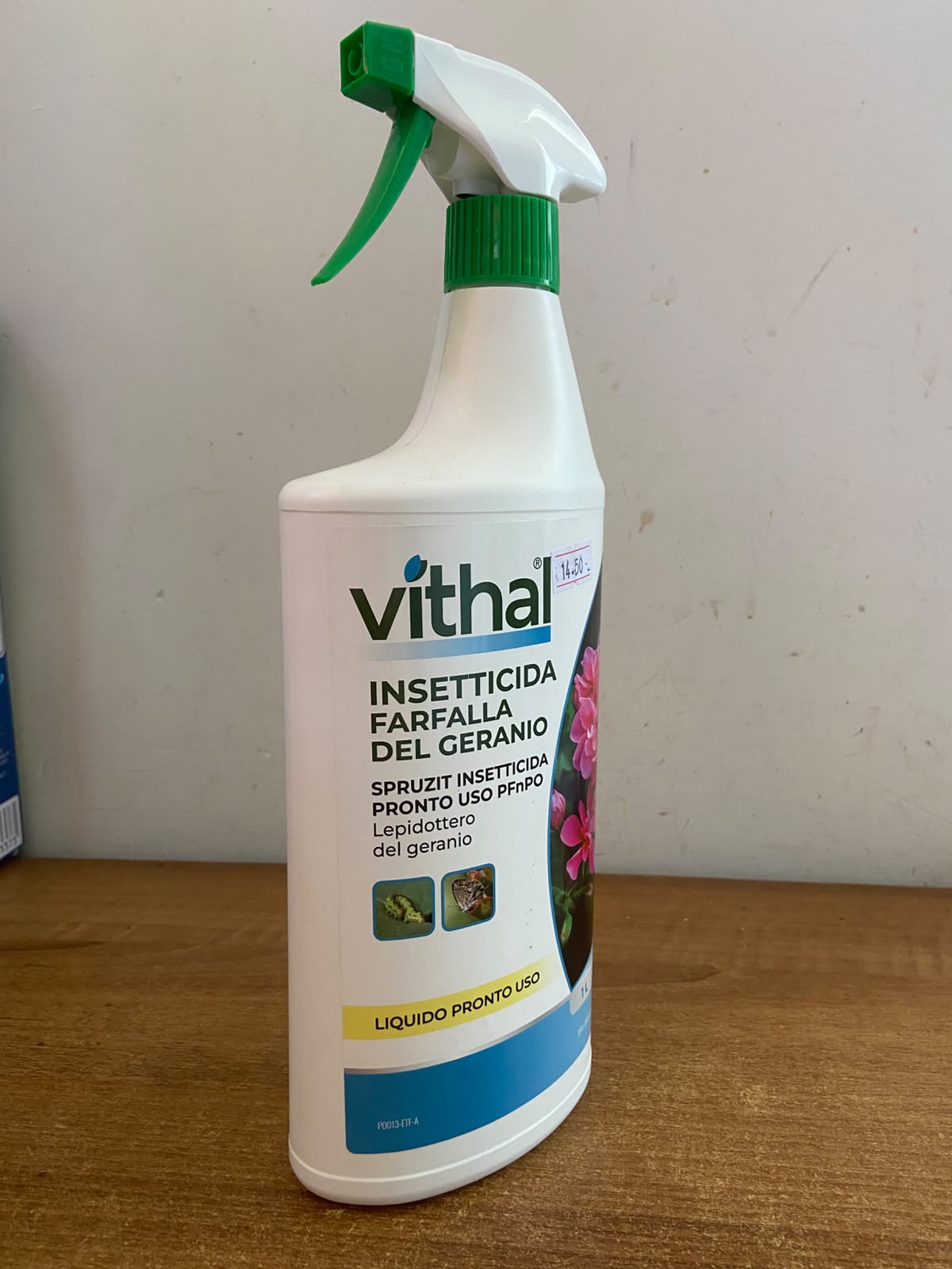 Insetticida Farfalla del Geranio Vithal – Pronto Uso 1L