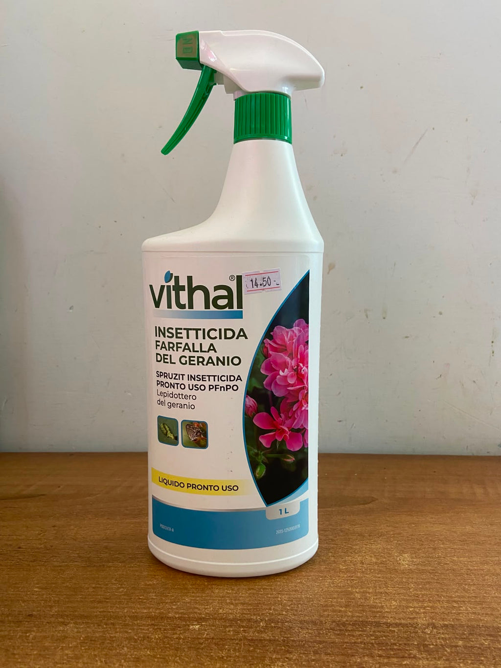 Insetticida Farfalla del Geranio Vithal – Pronto Uso 1L
