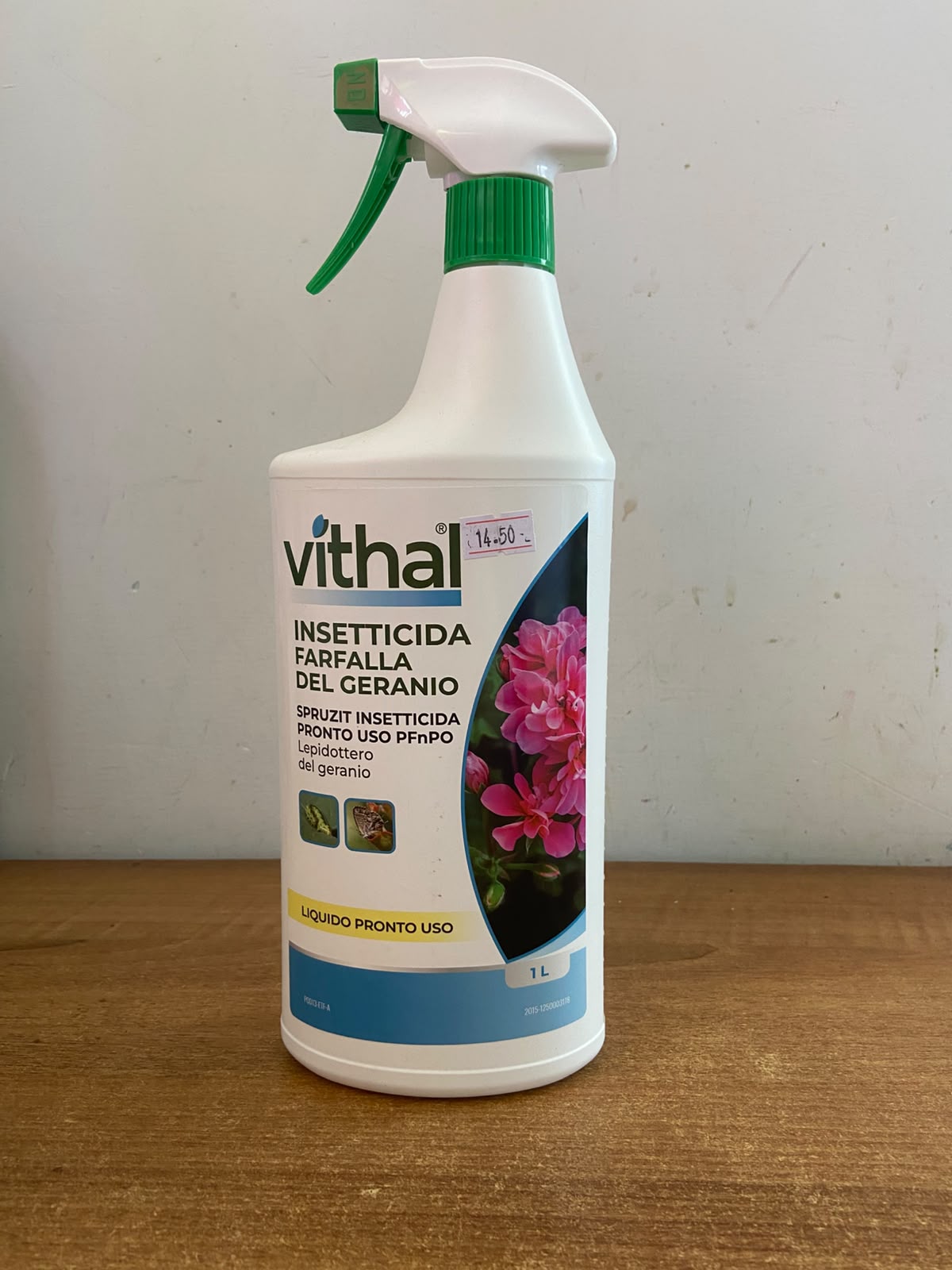Insetticida Farfalla del Geranio Vithal – Pronto Uso 1L