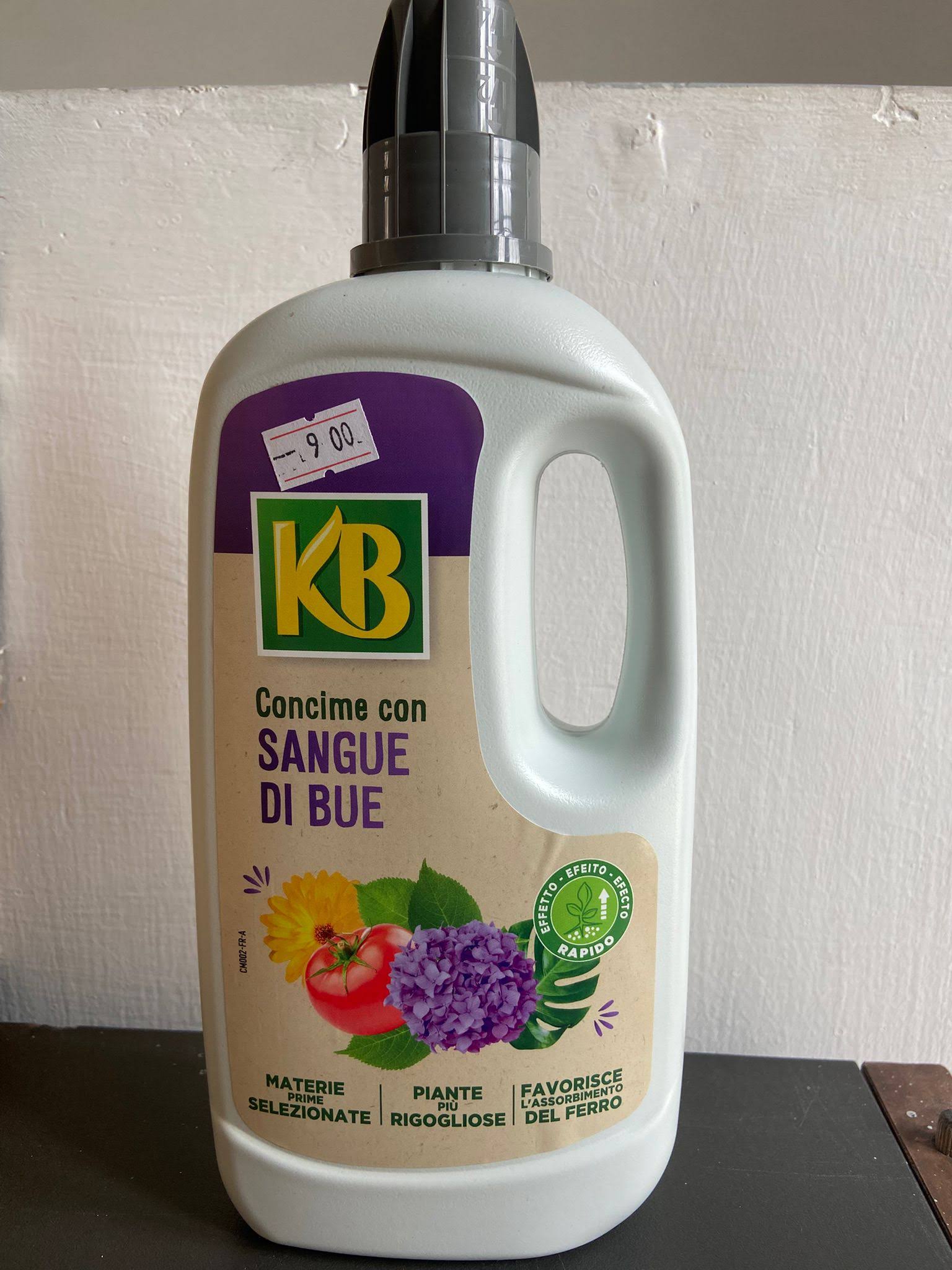 Concime con Sangue di Bue - Piante più rigorose KB 1lt