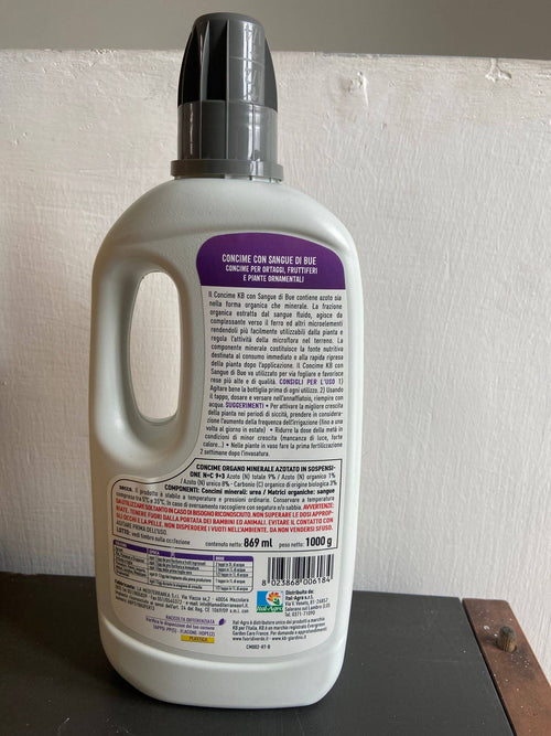 Concime con Sangue di Bue - Piante più rigorose KB 1lt