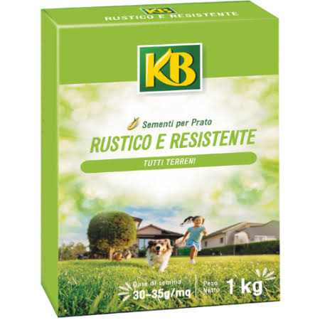Semi per prato Rustico e resistente KB da 1 Kg