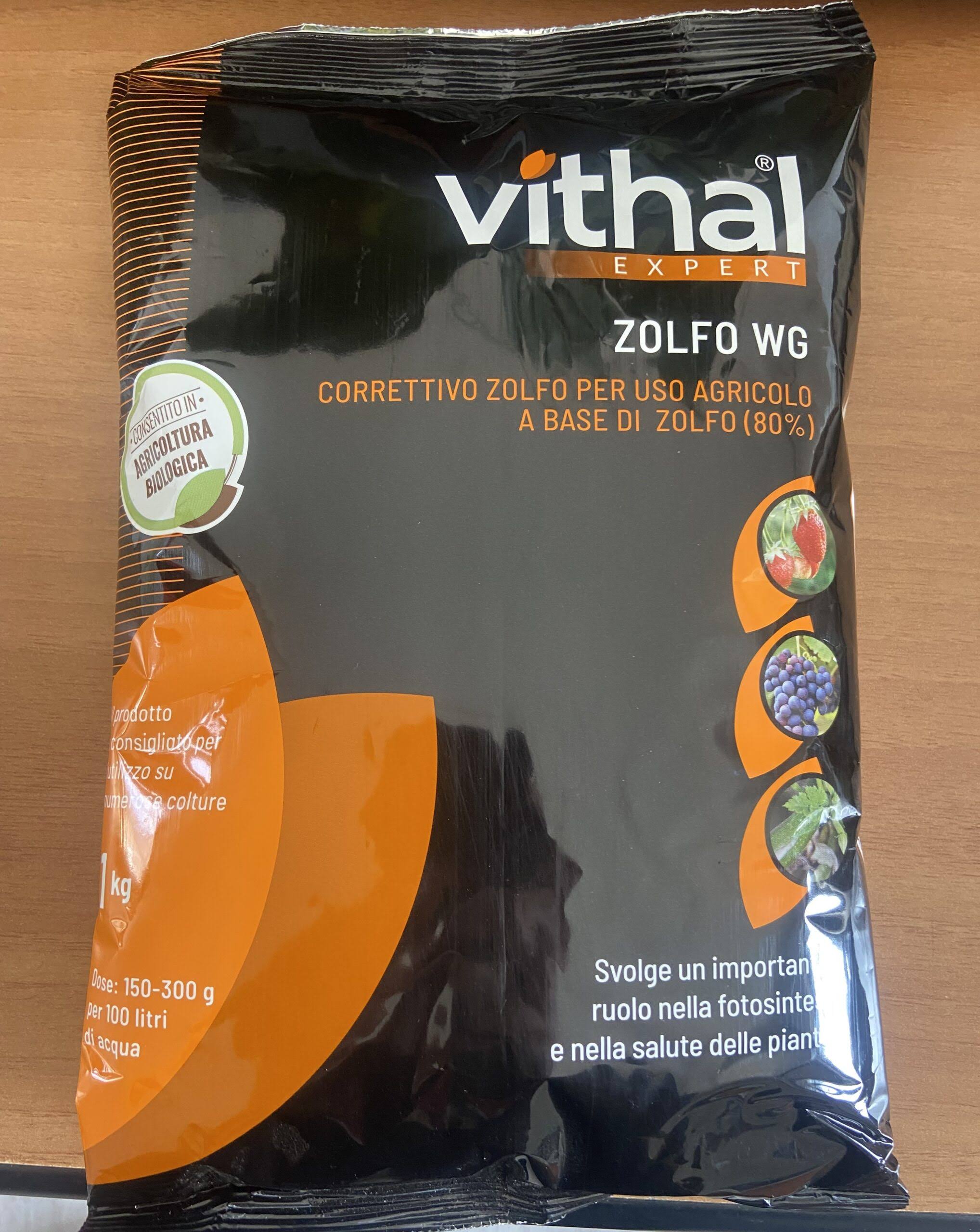 Zolfo WG, correttivo zolfo per uso agricolo BIO 1kg